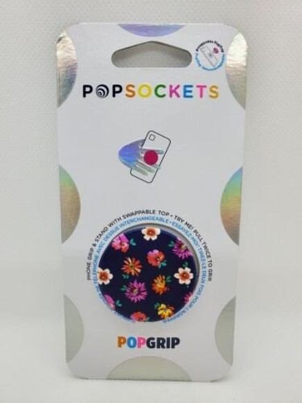 Popsockets Swappable Top Phone Grip & Stand - DECONSTRUCTED BOUQUET - Picture 1 of 4
